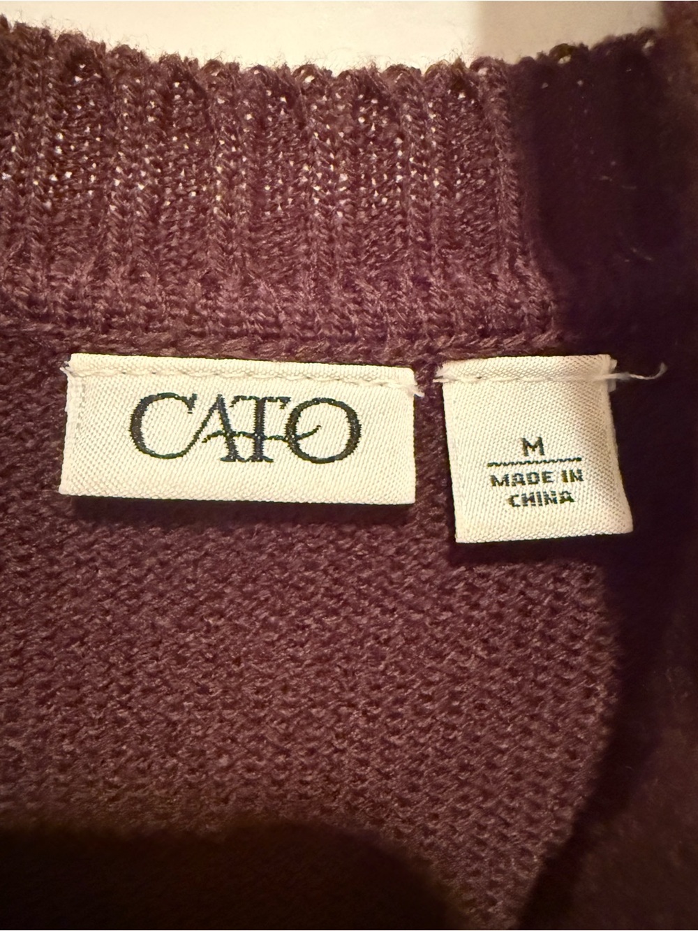 Cato Brown Argyle Cowl Neck Sweater Dress w/ Matching Scarf - Size Medium - Picture 4 of 16